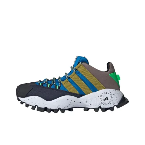 Adidas Stella McCartney SEEULATER Уличная обувь MID Топ Синий/Темно-синий/Серый/Коричневый Желтый/Черный Унисекс