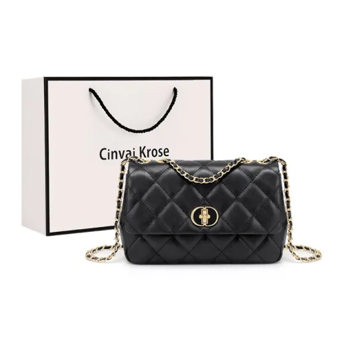 CinvaiKrose Сумка через плечо из коровьей кожи с синтетической кожей плечевая сумка сумка с цепочкой маленькая женская