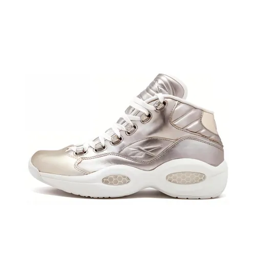 REEBOK Question High Топ Винтажные баскетбольные кроссовки Унисекс Лаймстоун