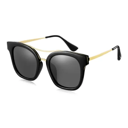 EQUIPMENTELEGANT ПК Металл Квадратные Солнцезащитные очки Унисекс