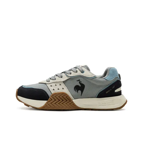 Le Coq Sportif Повседневный Низкий Топ Серый/Экрю/Черный Унисекс