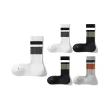 5 пар (2 белых + 2 черных + светло-серый)