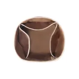 Диагональный сатин, кофе, боковая молния
