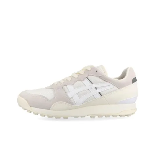 Onitsuka Tiger Horizonia TIGER Противоскользящий Устойчивый к истиранию Дышащий Низкий Топ Повседневная Обувь Унисекс Белый