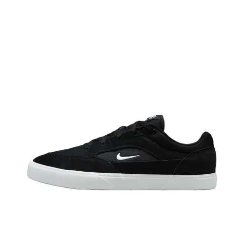 Nike SB MALOR Slip-resistant Abrasion-resistant Lightweight Low-Top Skateboarding Shoes Unisex Black Найк SB MALOR Противоскользящие Износостойкие Легкие Низкие Кроссовки для Скейтбординга Унисекс Черные