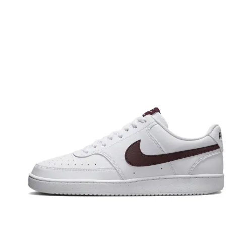 Nike Court Vision 1 Low Топ Скейтборд Кроссовки Мужские Белый Красный