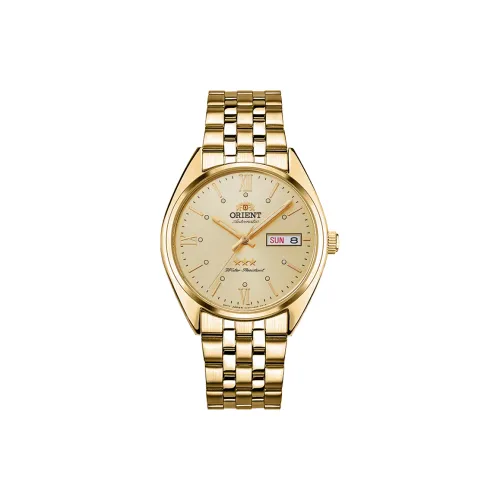 ORIENT Автоматический Механический Механизм Мужские Часы 39,4 мм Золото