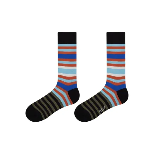 Paul Smith Черные Мужские Носки до икры MID