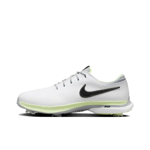 Nike Air Zoom Victory Slip Resistant Abrasion Resistant Низкий Топ Обувь для гольфа Унисекс Белый Черный
