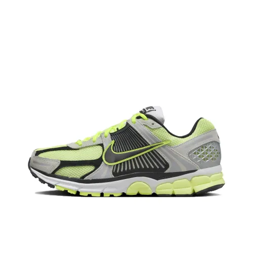 Nike Air Zoom Vomero 5 Устойчивый к истиранию Дышащий Низкий Топ Повседневная Беговая Обувь Мужская Зеленый Черный