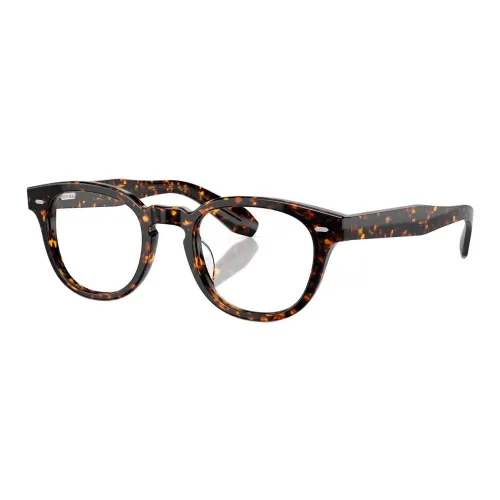 Oliver Peoples Ацетат Нерегулярная форма Оправа для очков Унисекс Черепаховый