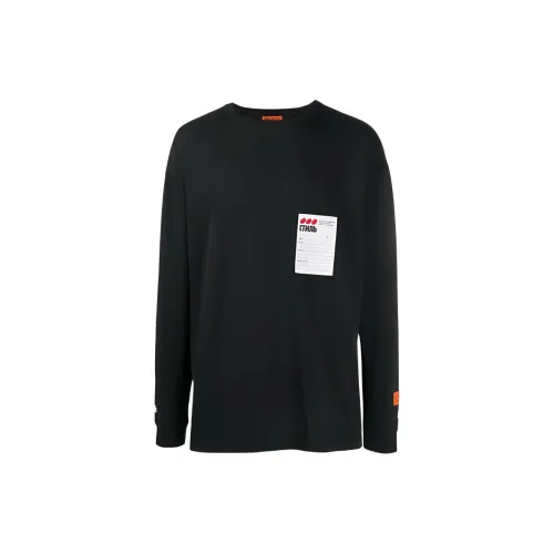 HERON PRESTON Мужские черные рубашки T