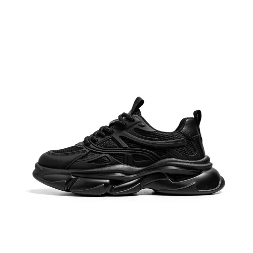 Bull Charm Износостойкий Дышащий Низкий Топ Кроссовки с Толстой Подошвой Мужские