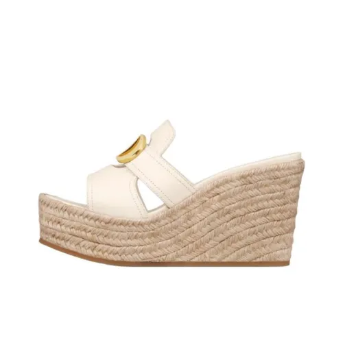 DIOR 30 Montaigne Слипоны 9,5 см Женские Белые