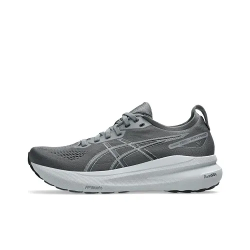 Asics Gel Kayano 31 Low Топ Повседневная Беговая Обувь Мужская Стальной СерыйPiedmont Серый