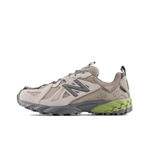 New Balance совместный ML610 Low Топ Casual Унисекс Серый Коричневый