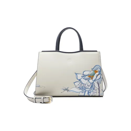 Ancient Yi Xi Коровья кожа Элегантная сумка Mom сумка для чонсам женская белая