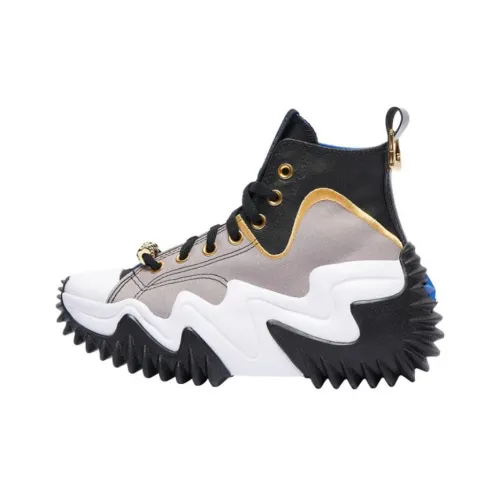 Converse Run Star Hike High Топ Кеды Женские Черный Белый