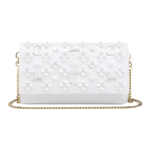 CL LUBOTING Телячья кожа Сумка через плечо Кошелек Женская Белая