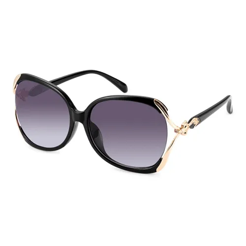 EQUIPMENTELEGANT ПК Металл Нерегулярная форма Солнцезащитные очки Унисекс Черный Фиолетовый Чайный коричневый