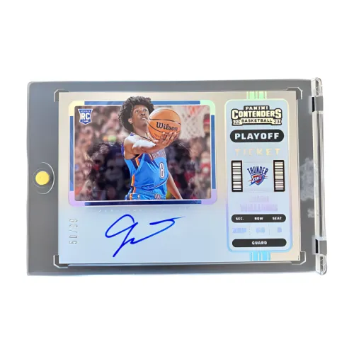 PANINI Jalen Williams Звезда Карта 99 Ограниченная Подпись Новые Звезды Подпись Карта Спортивных Карт 1 Упаковка