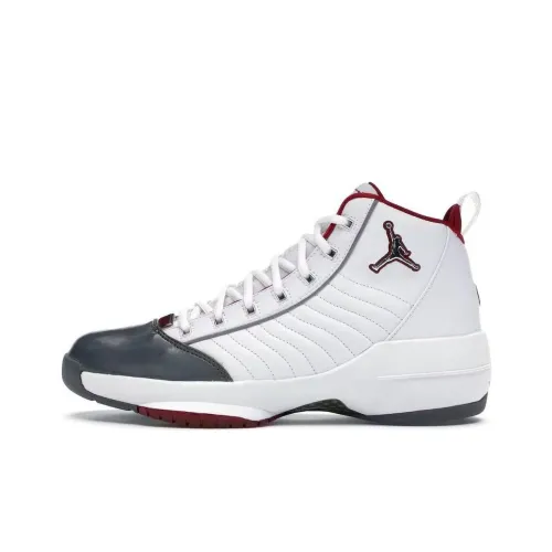 Jordan Air Джордан 19 OG SE East Coast Нескользящий Легкий MID Топ Винтажные баскетбольные кроссовки Мужской Белый