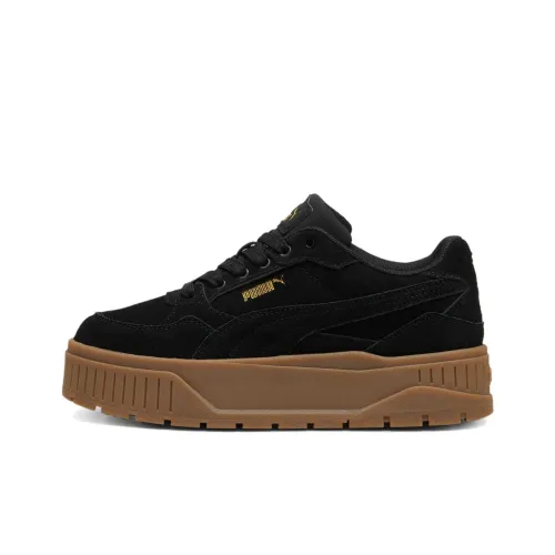 PUMA Karmen Low Топ Скейтборд Кроссовки Женские Черные