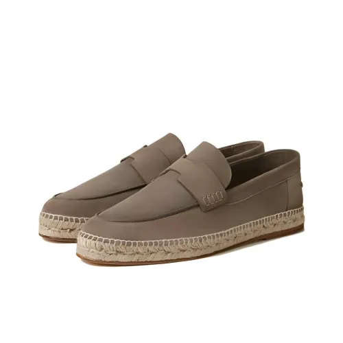 HERMES Trip Эспадрильи Мужские Умбра