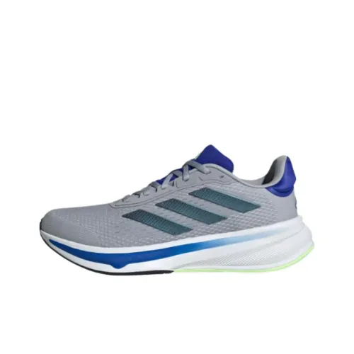Adidas Response Super Slip-Resistant Низкий Топ Повседневные Беговые Кроссовки Мужские Серый Синий