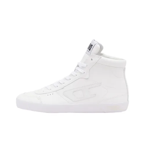 DIESEL S Leroji Высокие Кроссовки для скейтбординга Женские Белые