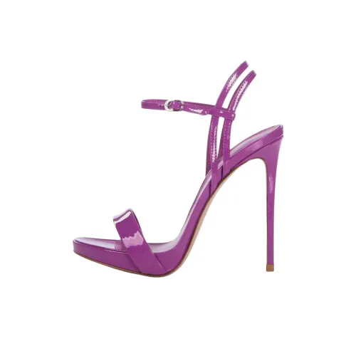 Le Silla Gwen One Strap Sandals 12cm Women's Dark Purple