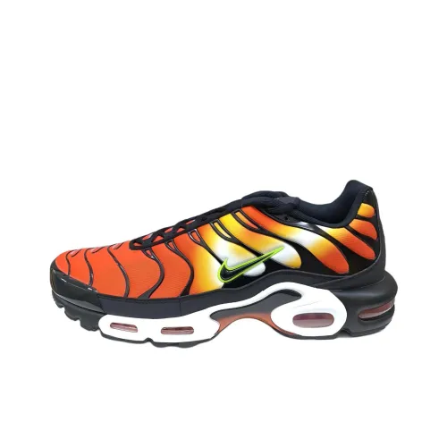 Nike Air Max Plus Low Top Повседневная обувь Женская Черная Оранжевая