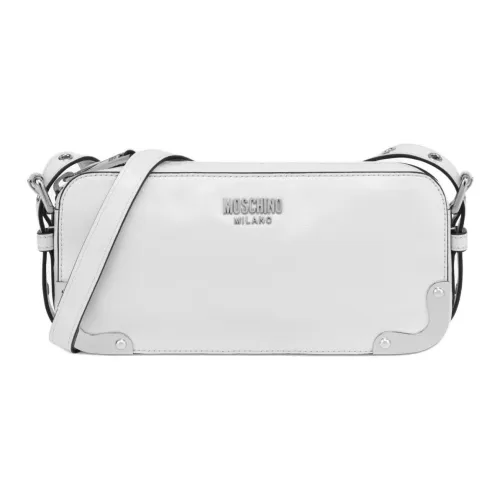 MOSCHINO Телячья кожа Сумка через плечо Женская Белая
