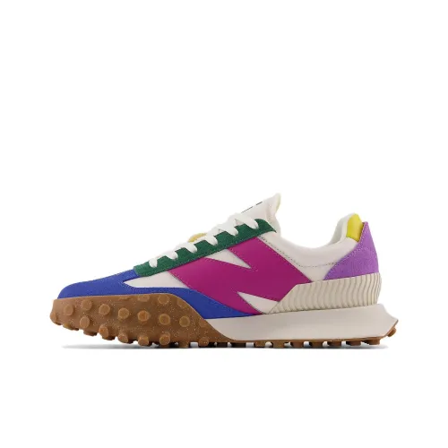 New Balance совместный бренд XC 72 Low Топ Повседневные Беговые кроссовки Унисекс Бежевый Синий Фиолетовый