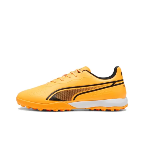 PUMA King TF Шипы Искусственные Шипы Футбольные бутсы Унисекс Желтый