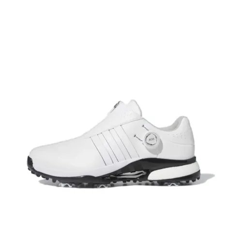 Adidas Tour360 Slip-Resistant Низкий Топ Гольф Обувь Мужская Белая