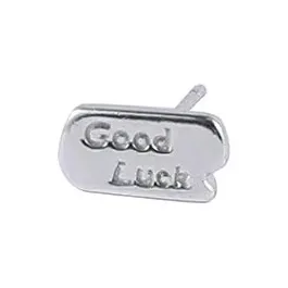 BLESSED BULLET S925 Серебро Серьги-гвоздики Унисекс