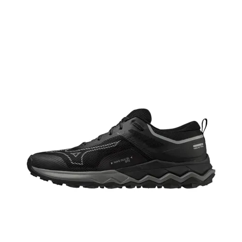 Кроссовки для бега Mizuno WAVE IBUKI 4, низкий топ, черные, мужские