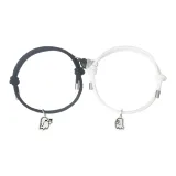 Один подвесной серый призрак с веревкой - черный и белый для пары