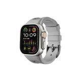 Серый ремень, черная шпилька