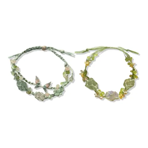 WANLIACC Смола Цветочный Бабочка Colorful Браслет Унисекс