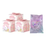 Три слепые коробки + Конфетно-цветная случайная сумка (три штуки в сумке)