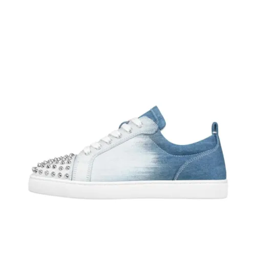 CL LUBOTING Низкие кроссовки для скейтбординга Мужские Синие Белые