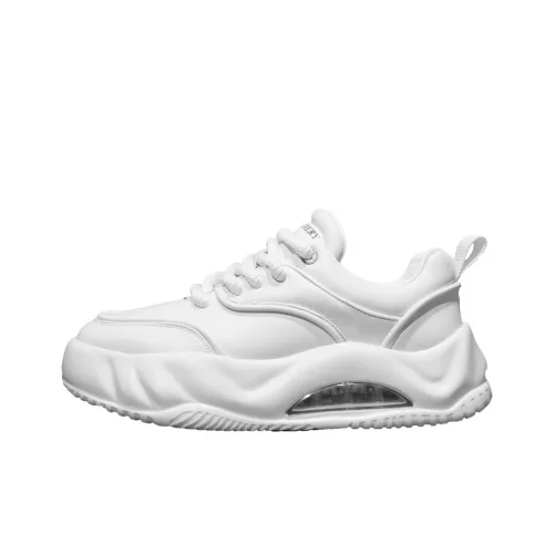 Floddiery Slip-resistant Abrasion-resistant Low Top Casual Shoes Men's White Floddiery Противоскользящие Аbrasion-resistant Низкие Кеды Повседневная Обувь Мужская Белая