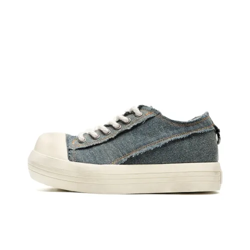 KUNGFUDEER Low-Top Canvas Shoes Unisex