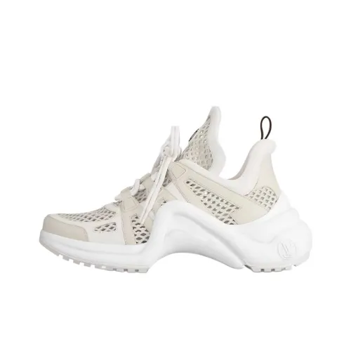 LOUIS VUITTON Archlight Low Топ Повседневная обувь 5 см Женская Бежевая