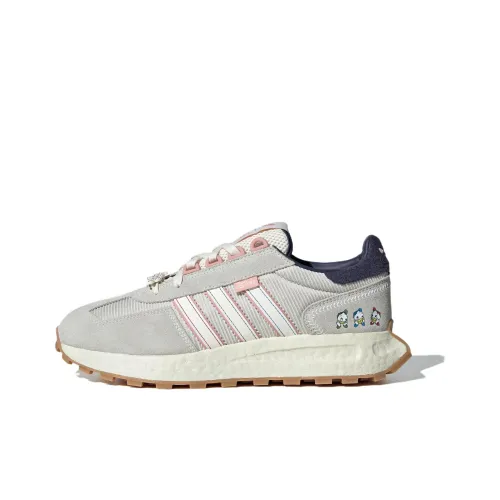 Disney x Adidas Originals Retropy E5 Slip-resistant Abrasion-resistant Low Top Casual Shoes Unisex Gray White Disney x Adidas Originals Retropy E5 Противоскользящий Устойчивый к истиранию Низкий Топ Повседневная Обувь Унисекс Серый Белый