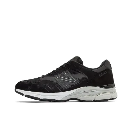 New Balance NB 920 Low Топ Беговые кроссовки Мужской Черный Сделано в Великобритании