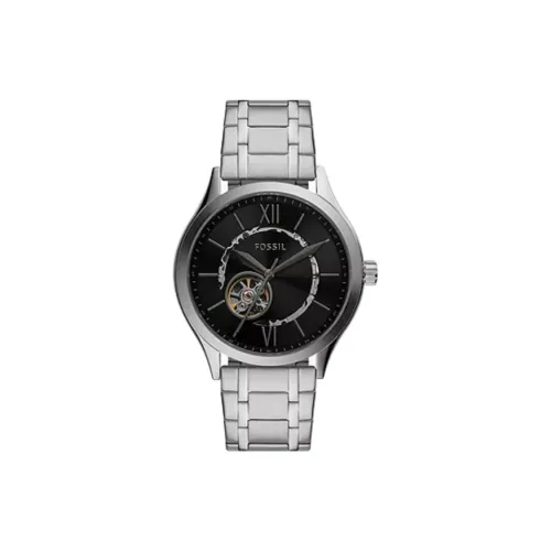 FOSSIL Автоматический Механический Механизм Мужские Часы 44 мм Черный