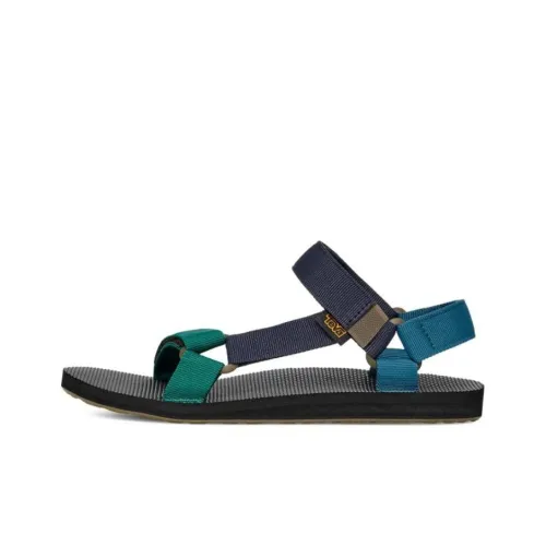 Teva Original Universal Пляжные сандалии Мужские Синие Зеленые